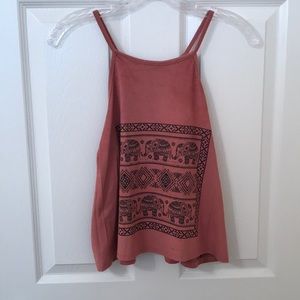 Suede boho design Tank Top